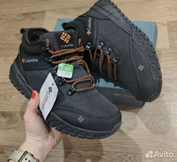 Ботинки зимние Columbia gore-tex 39 размер 24.5см