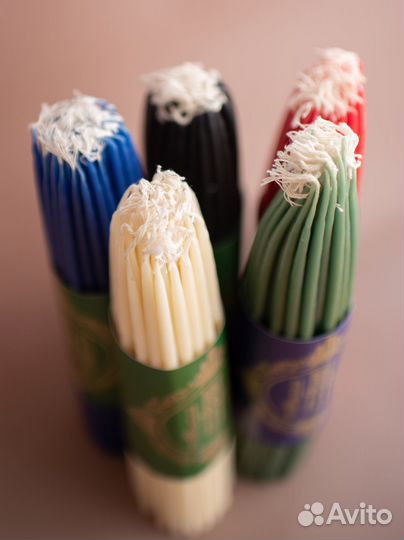 Свечи восковые