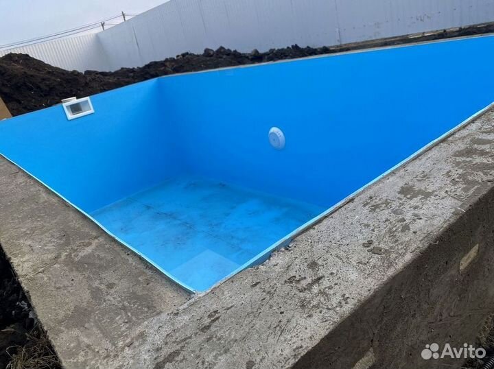 Чаша из полипропилена 8м*3м*1,5м