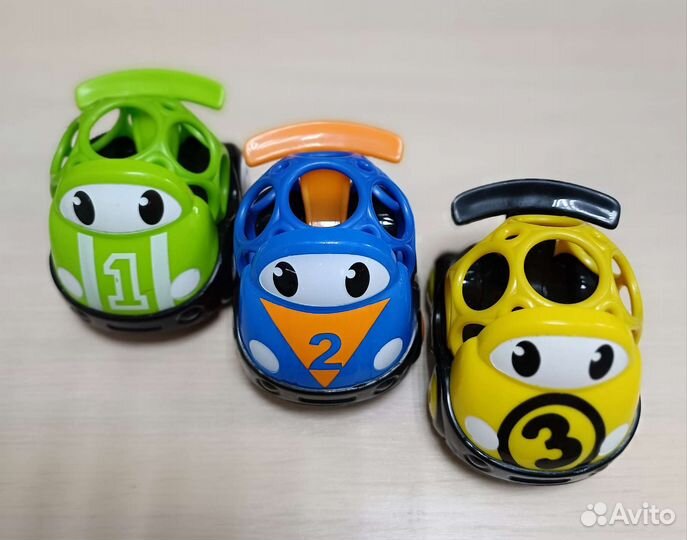 Набор машин Oball Только Вперед 9 см