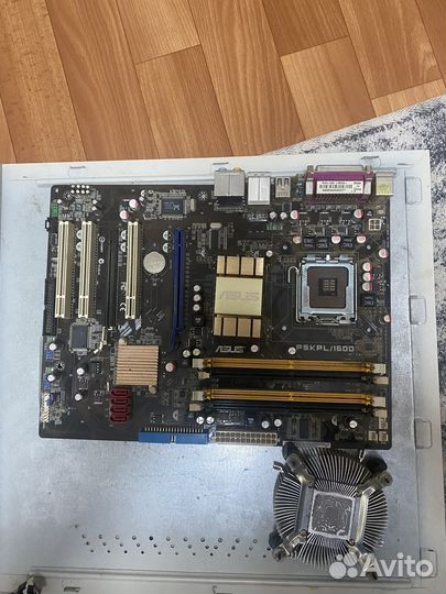 Материнская плата asus p5kpl/1600