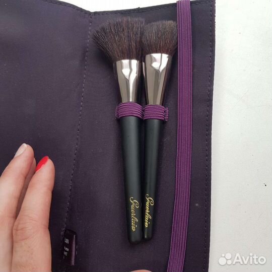 Подарочный набор кистей guerlain в футляре