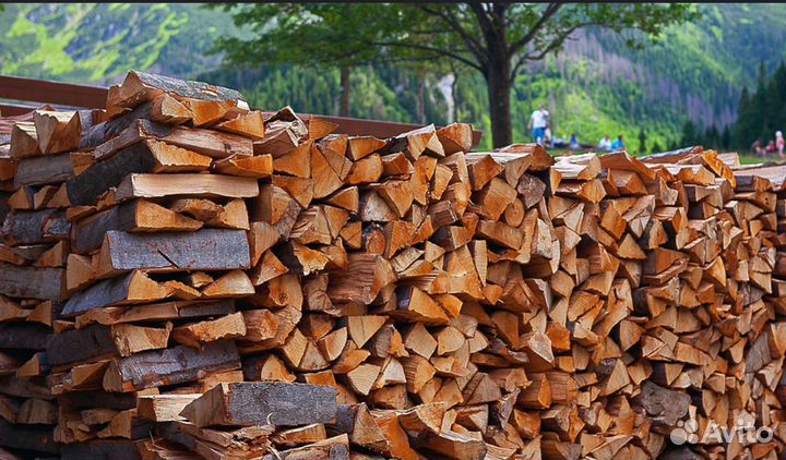 Дрова колотые