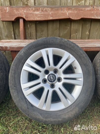 Диски с резиной на opel астра h r16 205x55 5x110