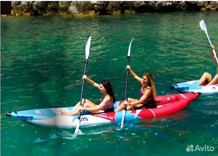 Каяк надувной,каноэ,байдарка,в ассорт.(новая)