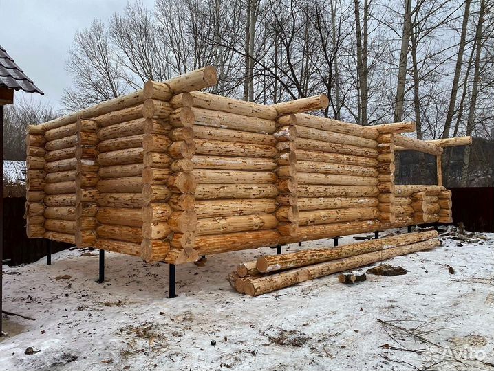 Сруб для дома 8х10