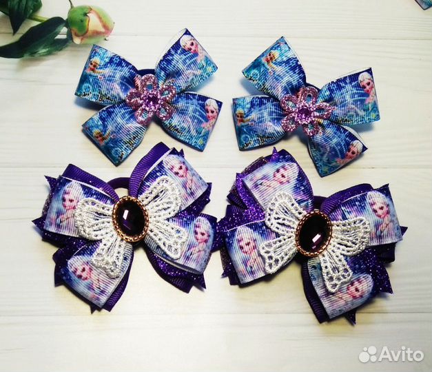 Бантики, заколки, резинки
