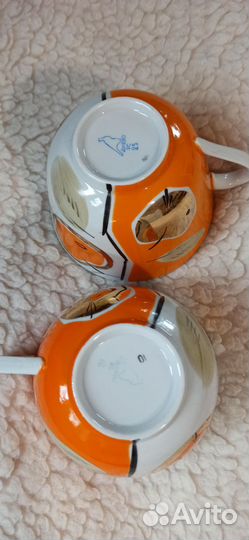 Чашка СССР дулево яблоко фарфор советская посуда