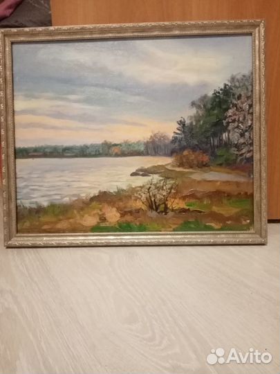 Картина маслом на холсте пейзаж