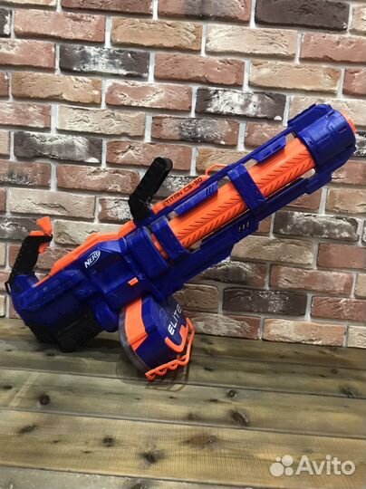 Бластер Nerf Titan CS-50 Minigun