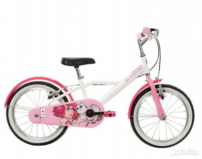 Новый детский велосипед btwin декатлон 16 дюймов