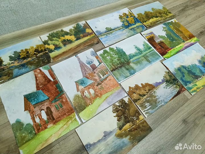 Этюды и художественные работы фиксированная цена