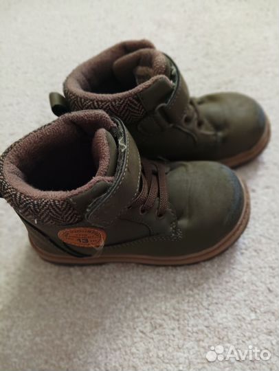 Ботинки демисезонные для мальчика 25