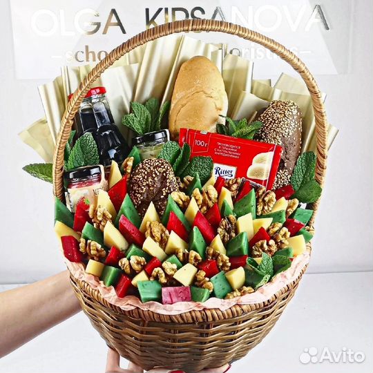 Съедобный букет маме/жене/бабушке вкусный подарок