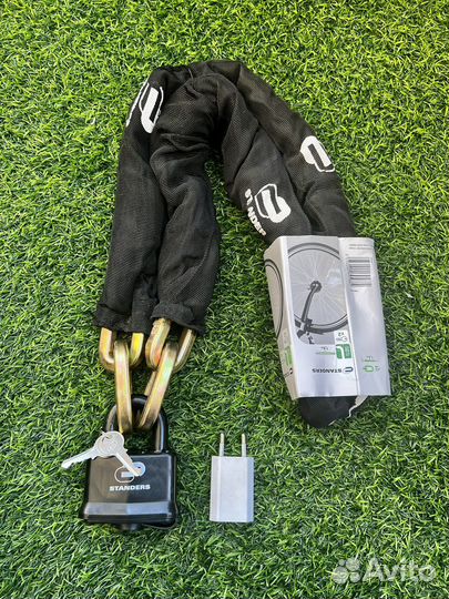 Цепь противоугонная с замком 1,5м