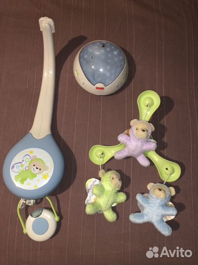 Мобиль Fisher Price Мечты о бабочках CDN41