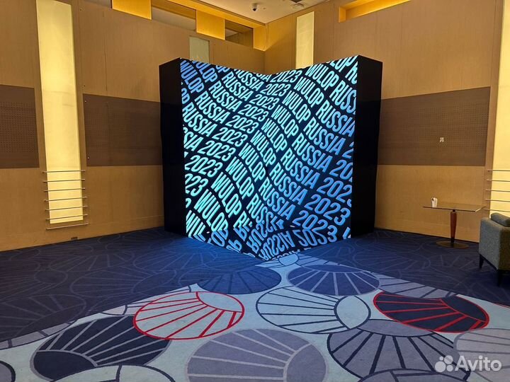 LED) пресс волл в аренду на мероприятия под ключ