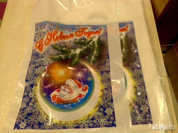 Пакеты Новогодние от 3,50 руб/шт