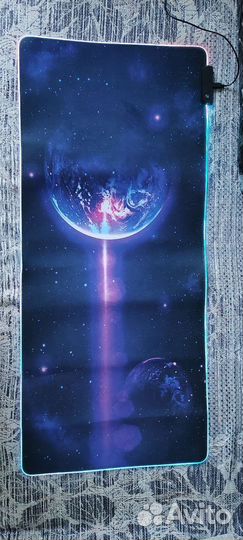 Игровой коврик для мыши с подсветкой