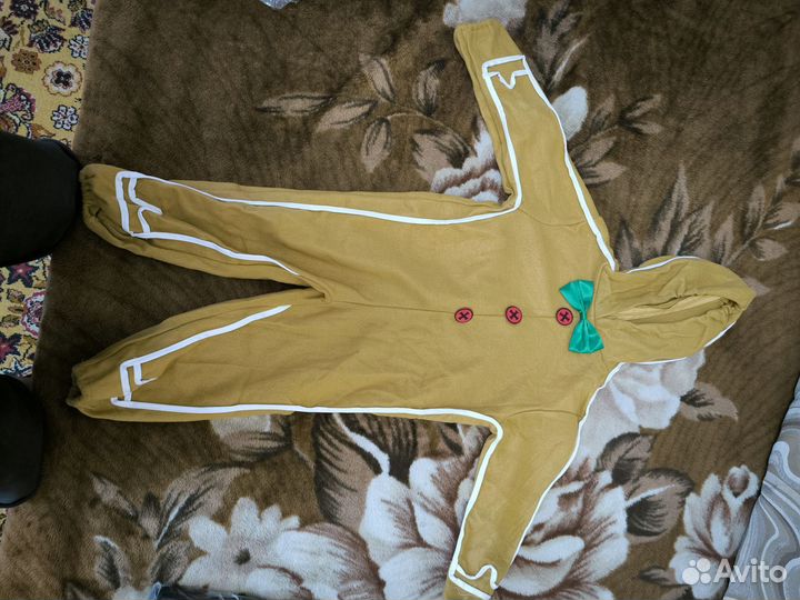 Костюм пряничного человека 6 7 лет