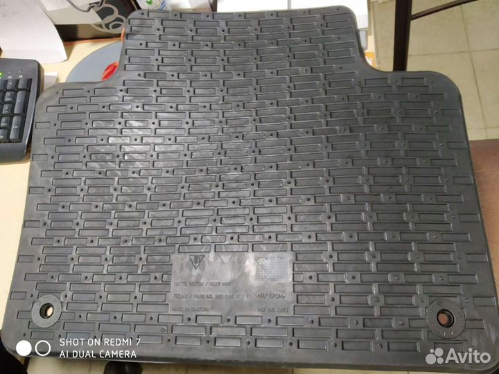 Комплект резиновых ковриков Porsche Cayenne