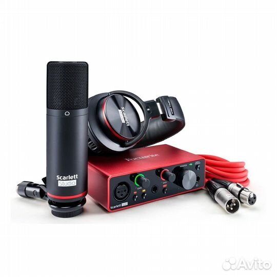 Портастудия focusrite Scarlett Solo Studio 3rd Gen