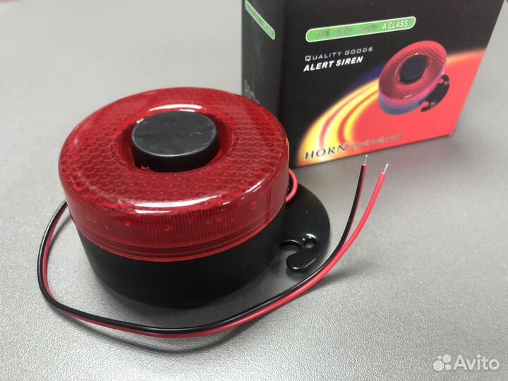 Сигнал заднего хода 12-24v зуммер с подсветкой