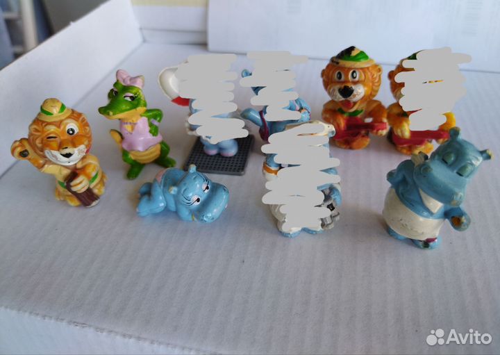 Фигурки из киндер сюрприза 90-х
