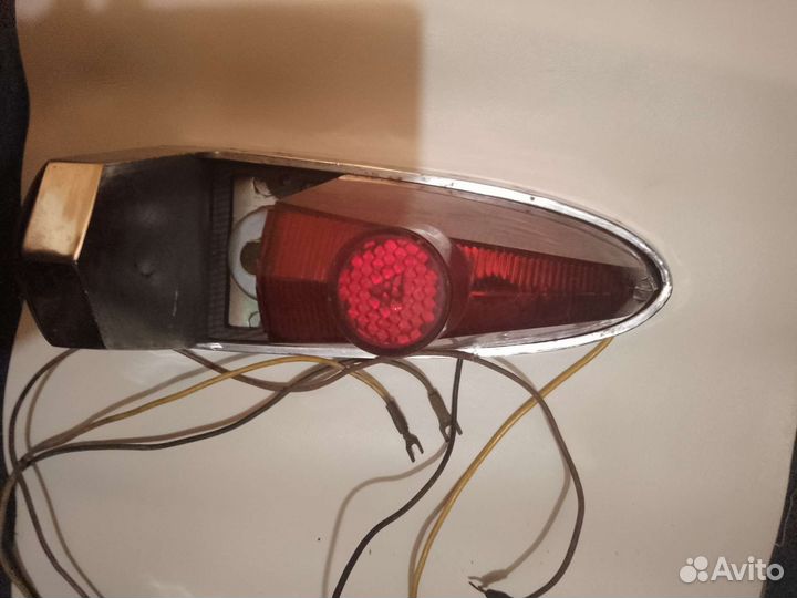 Хром фонари задние