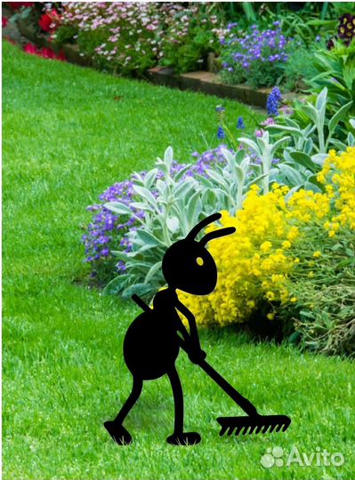 Садовые фигуры из металла