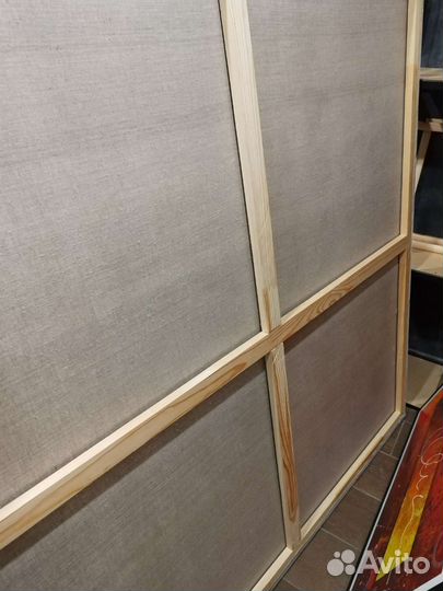 Холст на подрамнике грунтованный