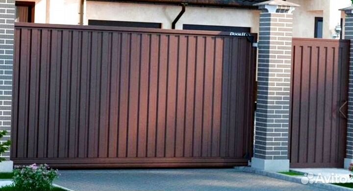 Ворота откатные заказать профессионально