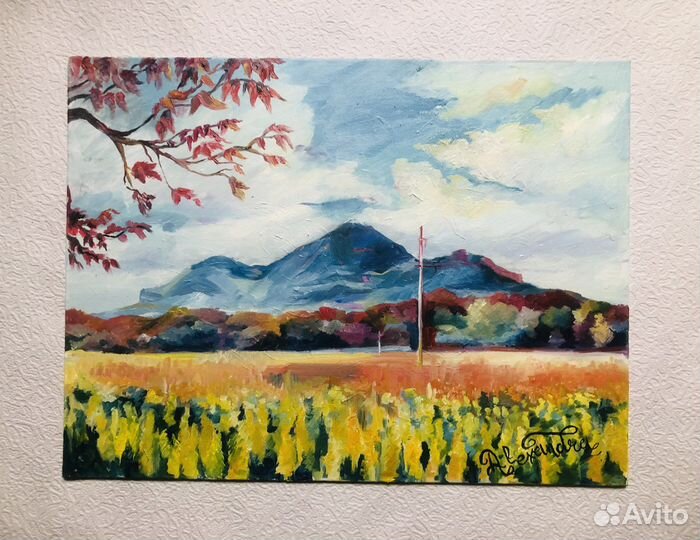 Картина маслом пейзаж