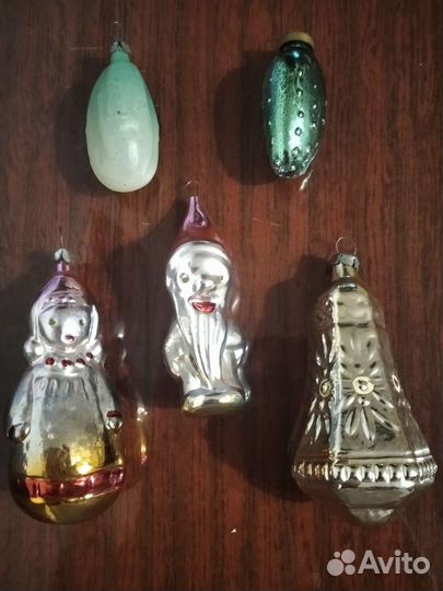 Ёлочные игрушки СССР