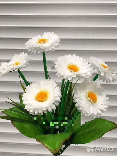 Искусственные цветы - Маргаритка