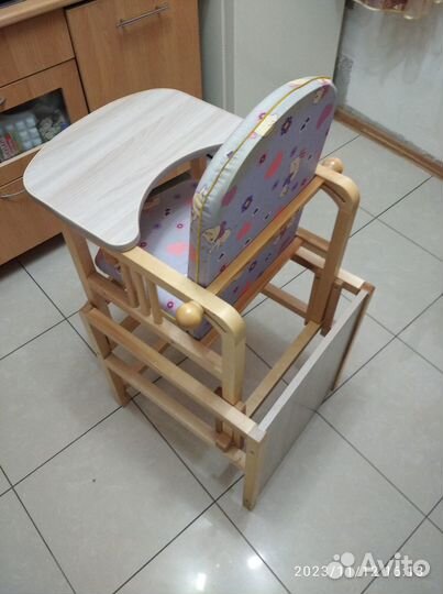 Стол и стул трансформер для кормления
