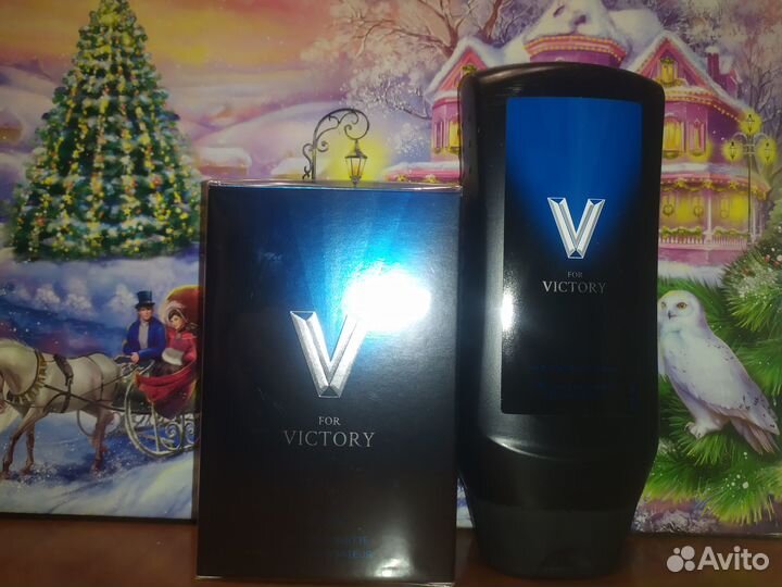 Парфюмерный набор avon V for Victory для него