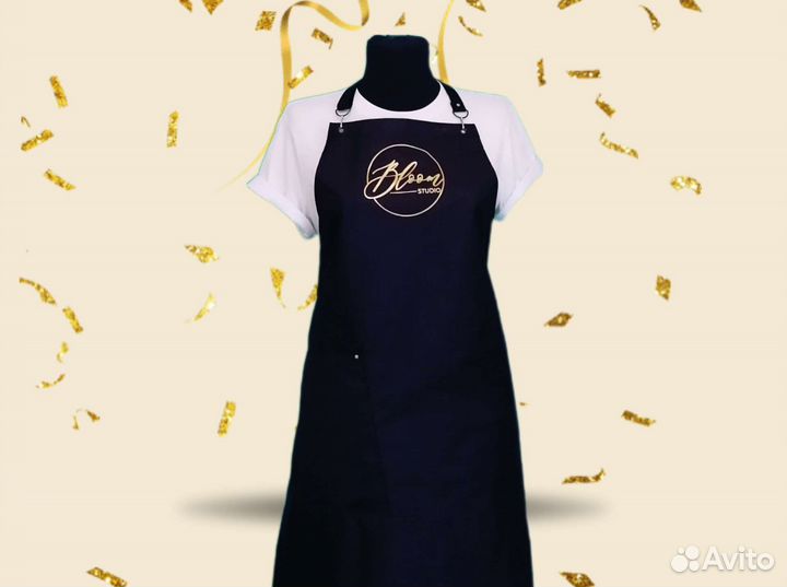 Фартук рабочий с логотипом