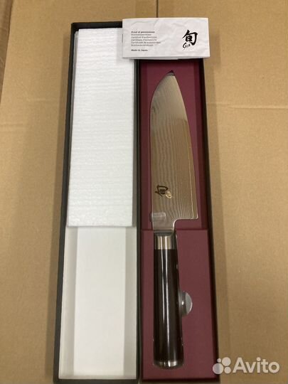 Нож кухонный, поварской «Сантоку»