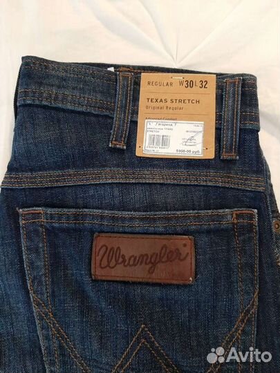 Джинсы мужские новые Wrangler Texas W30L32