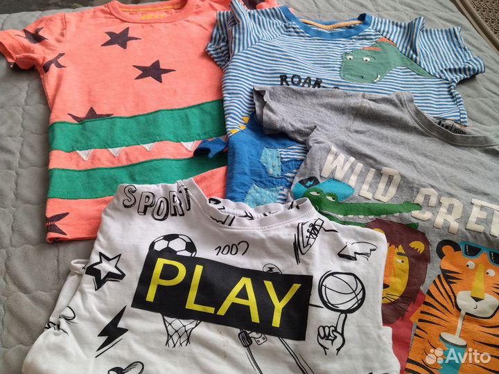 Вещи пакетом на мальчика 98 104