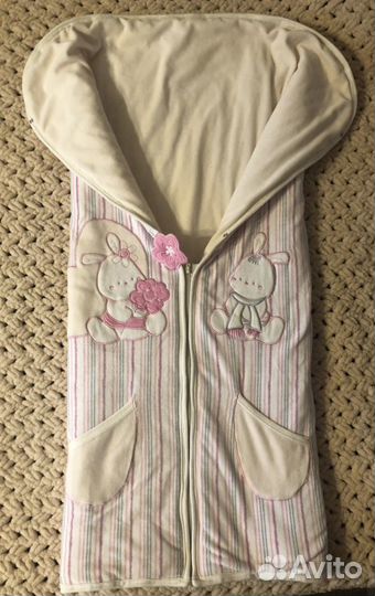 Конверт одеяло на выписку