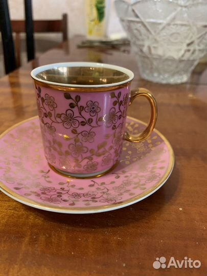 Чашка с блюдцем