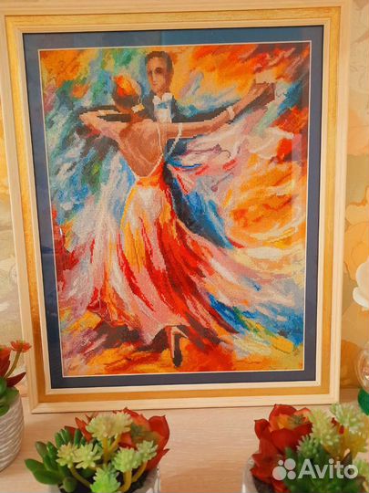 Остатки набора для вышивания