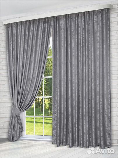 Шторы софт мрамор