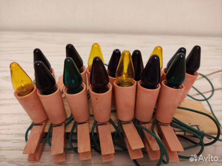 Ёлочная электрогирлянда Свечная СССР