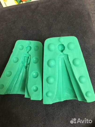 Формы силиконовые Анна и Эльза 3D