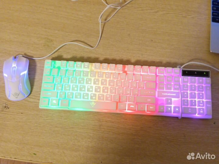 Клавиатура+ мышь проводная