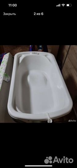 Детская ванночка с пеленатором