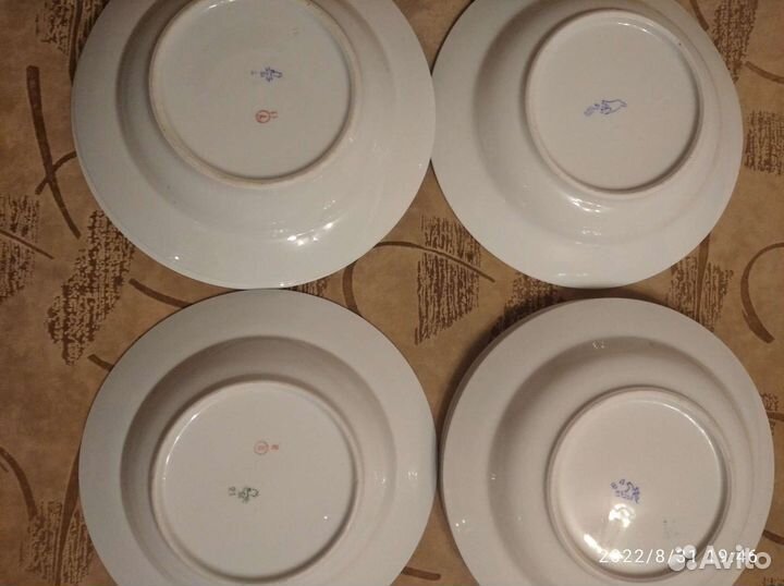 Глубокие суповые тарелки СССР